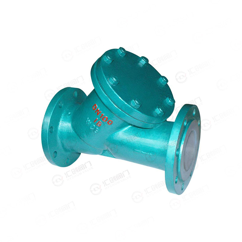 Fluorine-lined filter