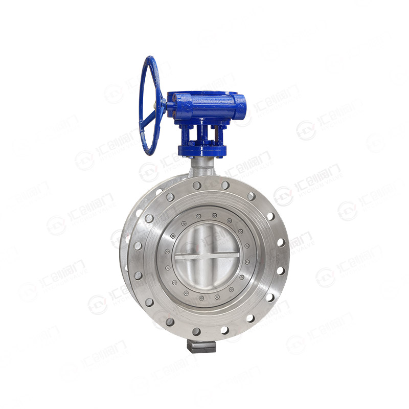 Worm stainless steel butterfly valve