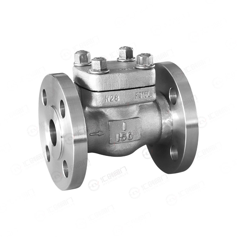 Forged steel flange check valve