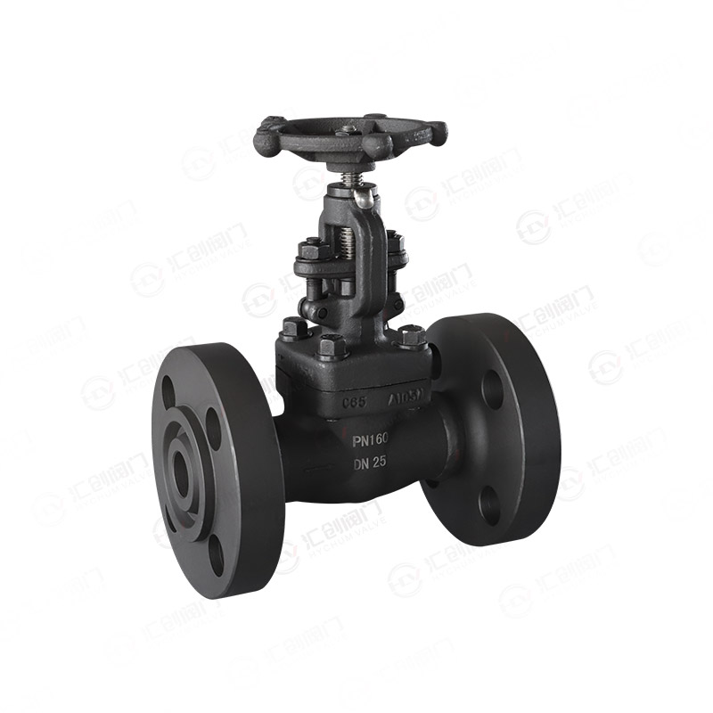 Forged steel shut-off valve